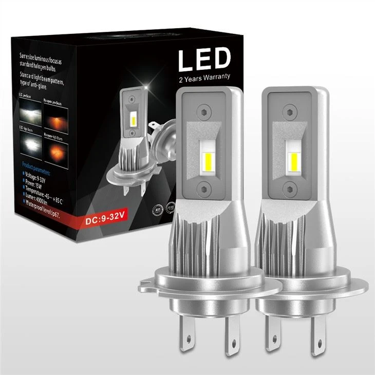 สูง LED ลำแสงหลอดไฟ H7